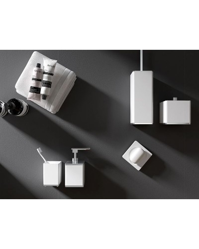 Стакан для зубных щеток Boheme 10961-B-G Черный Золото