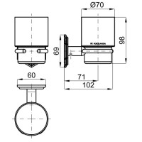 Стакан Noken Chelsea N613131415