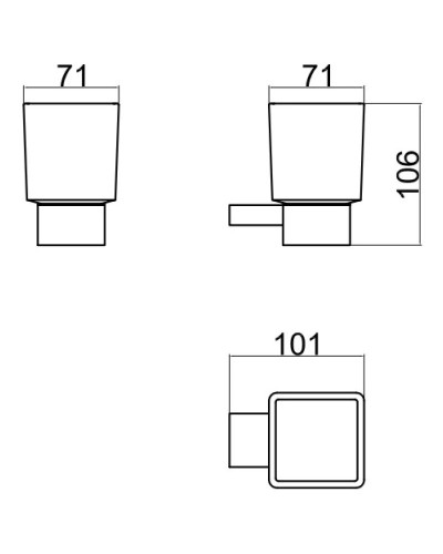Стакан Noken Urban-C N603470032