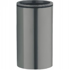 Стакан для зубных щеток Boheme Uno 10982-GM Оружейная сталь