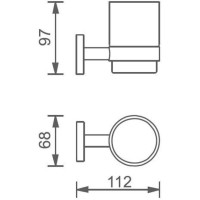 Стакан Aquanet 00241912