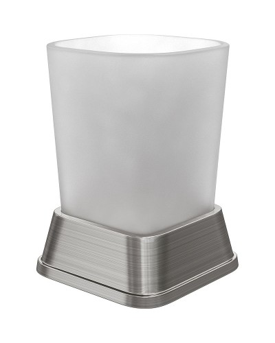 Стакан для зубных щеток WasserKRAFT Amper K-5428N Никель