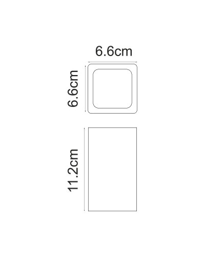 Стакан для зубных щеток WasserKRAFT Fulda K-691128 Белый