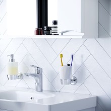 Стакан для зубных щеток AM.PM Like A8034300 Хром