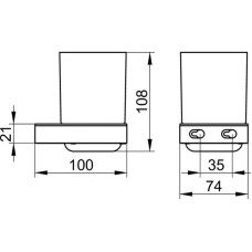 Стакан KEUCO Smart.2 14750019000