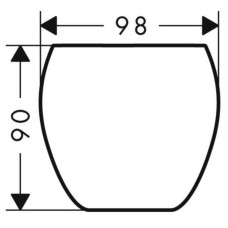 Стакан Axor Massaud 42234000