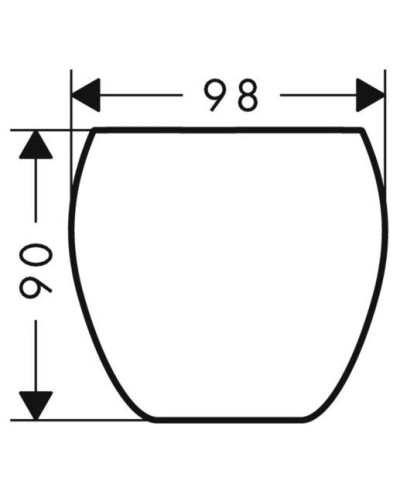 Стакан Axor Massaud 42234000