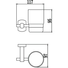 Стакан Savol 99 S-009958