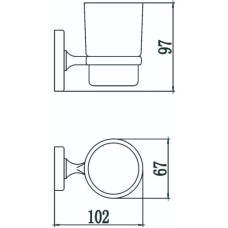 Стакан Savol 70 S-007058