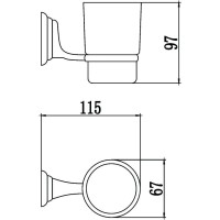 Стакан Savol 31 S-003158