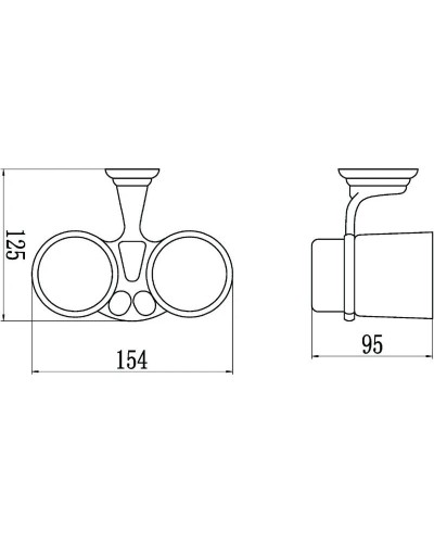 Стакан двойной Savol 31 S-003168