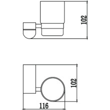 Стакан Savol 73 S-007358