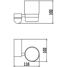 Стакан Savol 73 S-007358