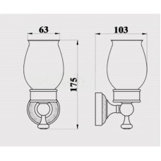 Стакан Magliezza Primavera 80305-BR
