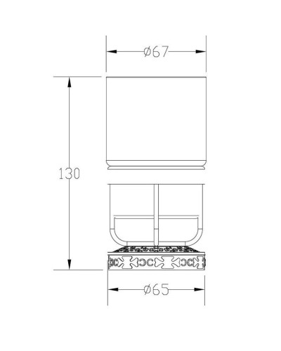Стакан Zorg Antic AZR 24 BR