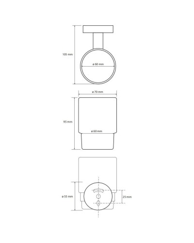 Стакан Bemeta Amber 155110012
