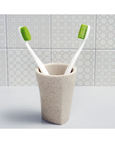 Стакан для зубных щеток WasserKRAFT Ohre K-37728 Бежевый матовый