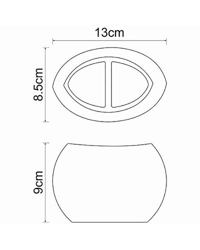 Стакан для зубных щеток WasserKRAFT Eider K-33328A Хром