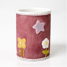 Стакан для зубных щеток WasserKRAFT Ammer K-6428 Розовый матовый