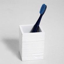 Стакан для зубных щеток WasserKRAFT Leine K-3828 Белый матовый