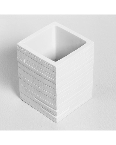 Стакан для зубных щеток WasserKRAFT Leine K-3828 Белый матовый