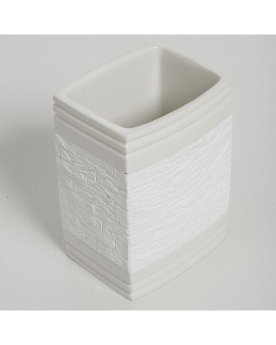 Стакан для зубных щеток WasserKRAFT Main K-4728 Белый матовый