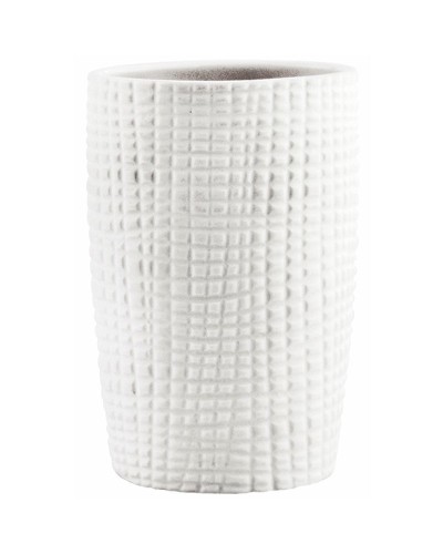 Стакан для зубных щеток WasserKRAFT Dinkel K-4628 Белый матовый