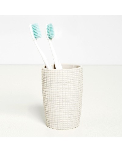 Стакан для зубных щеток WasserKRAFT Dinkel K-4628 Белый матовый