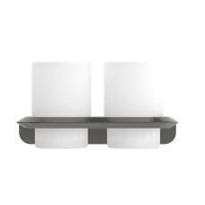 Стакан подвесной двойной, стекло CEZARES LINER-TUMDS-GM