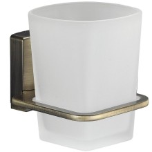 Стакан для зубных щеток WasserKRAFT Exter K-5228 Светлая бронза