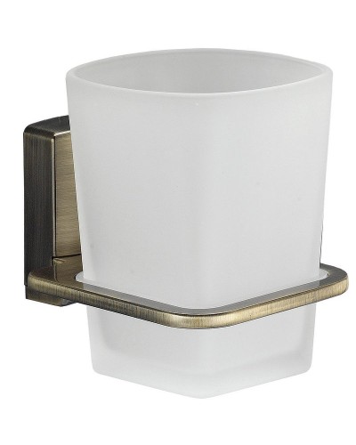 Стакан для зубных щеток WasserKRAFT Exter K-5228 Светлая бронза