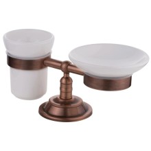 Стакан с мыльницей Migliore Mirella ML.MRL-M067.RA