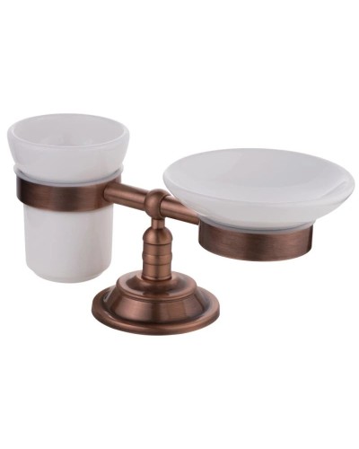 Стакан с мыльницей Migliore Mirella ML.MRL-M067.RA