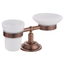 Стакан с мыльницей Migliore Mirella ML.MRL-M067.RA