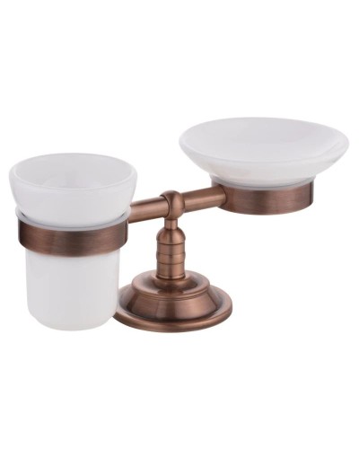 Стакан с мыльницей Migliore Mirella ML.MRL-M067.RA