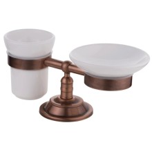 Стакан с мыльницей Migliore Mirella ML.MRL-M067.RA