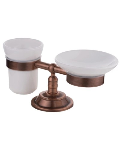 Стакан с мыльницей Migliore Mirella ML.MRL-M067.RA