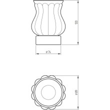 Стакан Migliore Olivia ML.OLV-60.612.BO.DO