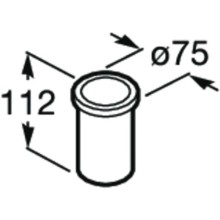 Стакан Roca Nuova 816531001