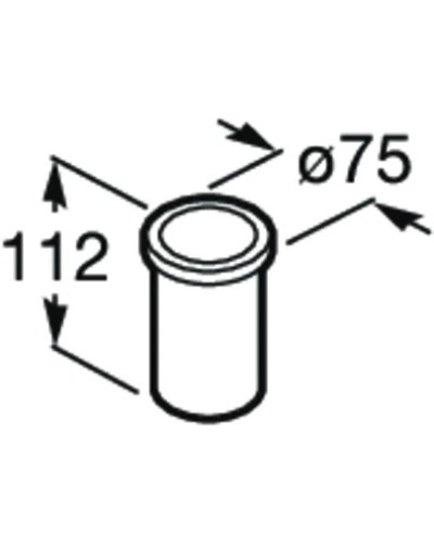 Стакан Roca Nuova 816531001
