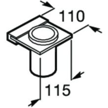 Стакан Roca Nuova 816523001