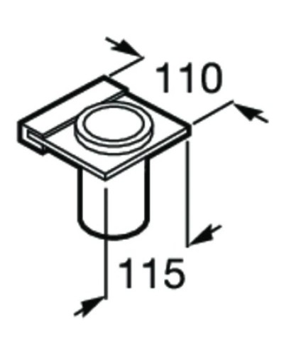 Стакан Roca Nuova 816523001