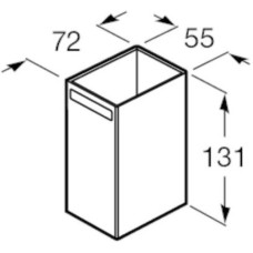 Стакан Roca Rubik 816844024