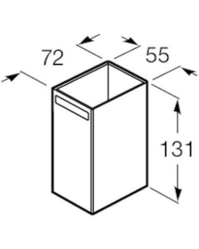 Стакан Roca Rubik 816844024
