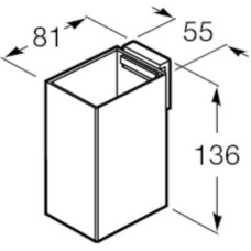 Стакан Roca Rubik 816843001