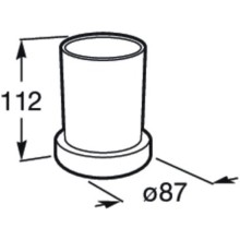 Стакан Roca Tempo 817022022