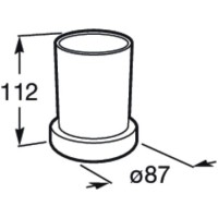 Стакан Roca Tempo 817022001