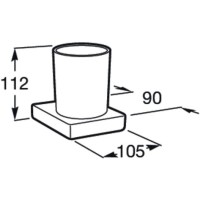 Стакан Roca Tempo 817021022