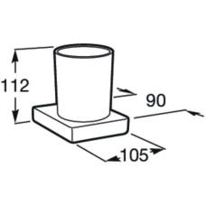 Стакан Roca Tempo 817021022