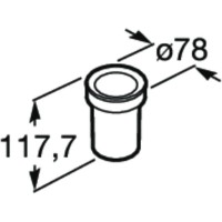 Стакан Roca Twin 816706001